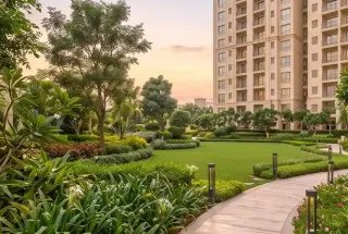 Landscaped Garden at Hiranandani Hills